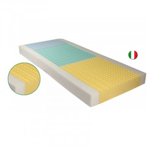 MATERASSO ANTIDECUBITO INTERO IN POLIURETANO ESPANSO QUATTRO DENSITA' - A09 (TERMIGEA S.R.L.)