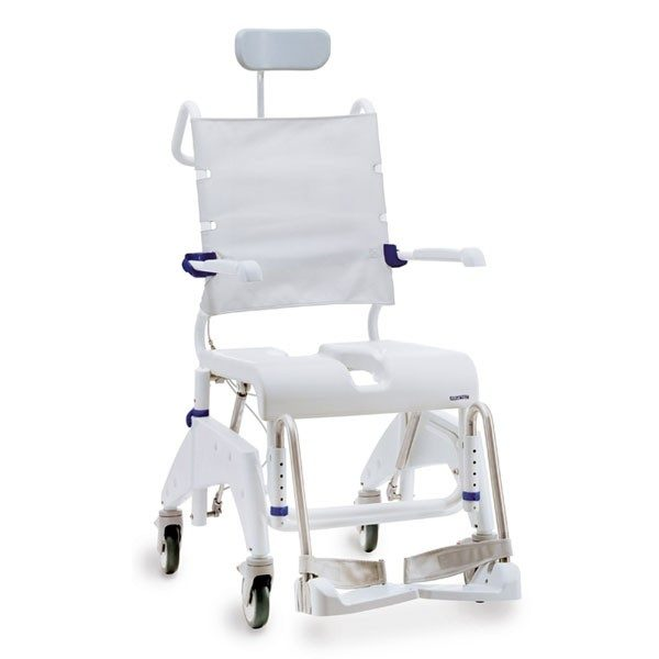 SEDIA DA DOCCIA BASCULANTE CON RUOTE DA TRANSITO AQUATEC OCEAN ERGO VIP