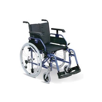 CARROZZlNA MANUALE PIEGHEVOLE CON RUOTE DA AUTOSPINTA LIGHT PLUS (WIMED)