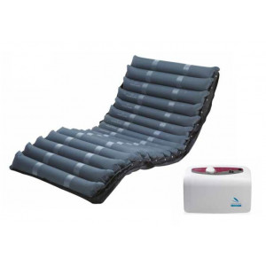 KIT ANTIDECUBITO A 2 VIE DOMUS 3 - MATERASSO A ELEMENTI INTERCAMBIABILI E COMPRESSORE CON REGOLAZIONE - LAD670-2 