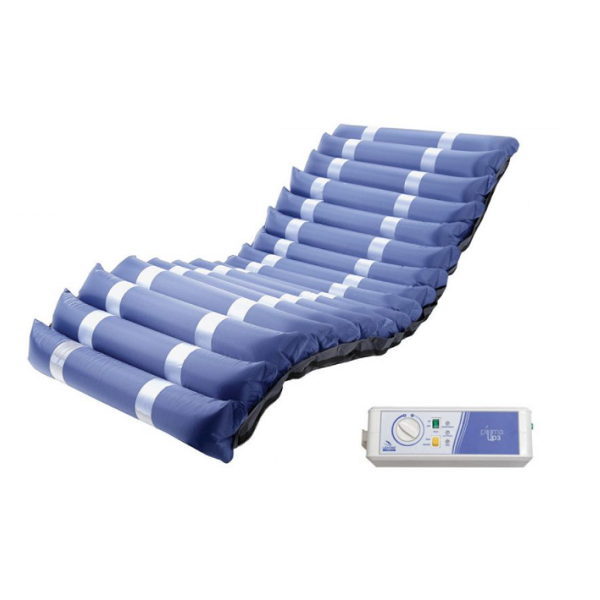 KIT ANTIDECUBITO A CICLO ALTERNATO - MATERASSO A ELEMENTI INTERCAMBIABILI H 13 - COMPRESSORE CON REGOLAZIONE - PIUMA UP3 - LAD470 (MORETTI)