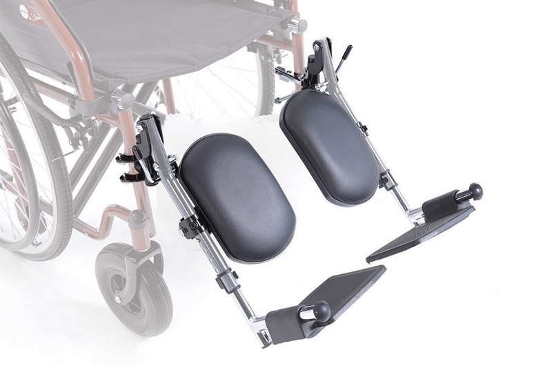 COPPIA PEDANE ELEVABILI CROMATE CPA121C