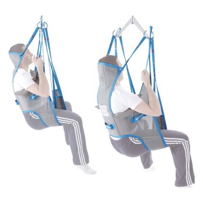 IMBRACATURA DA TOILETTE IN RETE CON POGGIATESTA PER SOLLEVAMALATI - IM141