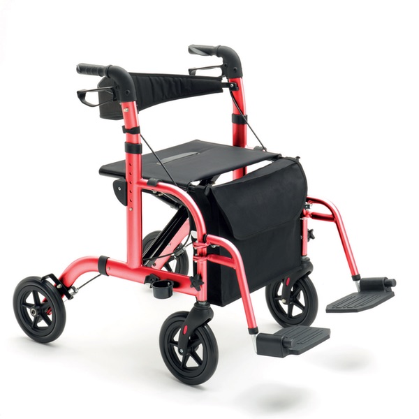 ROLLATOR PIEGHEVOLE DOPPIA FUNZIONE - R22