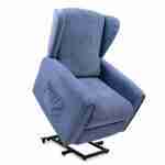 POLTRONA RELAX ELETTRICA RECLINABILE ED ELEVABILE CON 2 MOTORI PER ANZIANI OLIMPIA