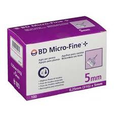 BD MICROFINE AGO G31 5MM 100PZ