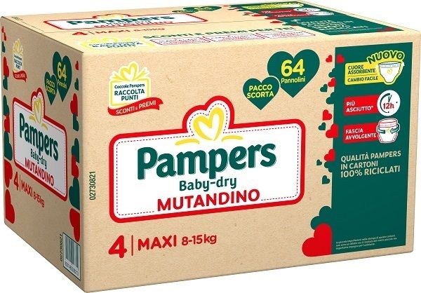 PAMPERS BD QUA MUT DWCT MAX64P