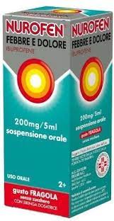 NUROFEN FEBBRE D*200MG/5ML FRA