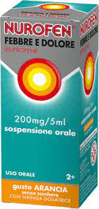 NUROFEN FEBBRE D*200MG/5ML ARA