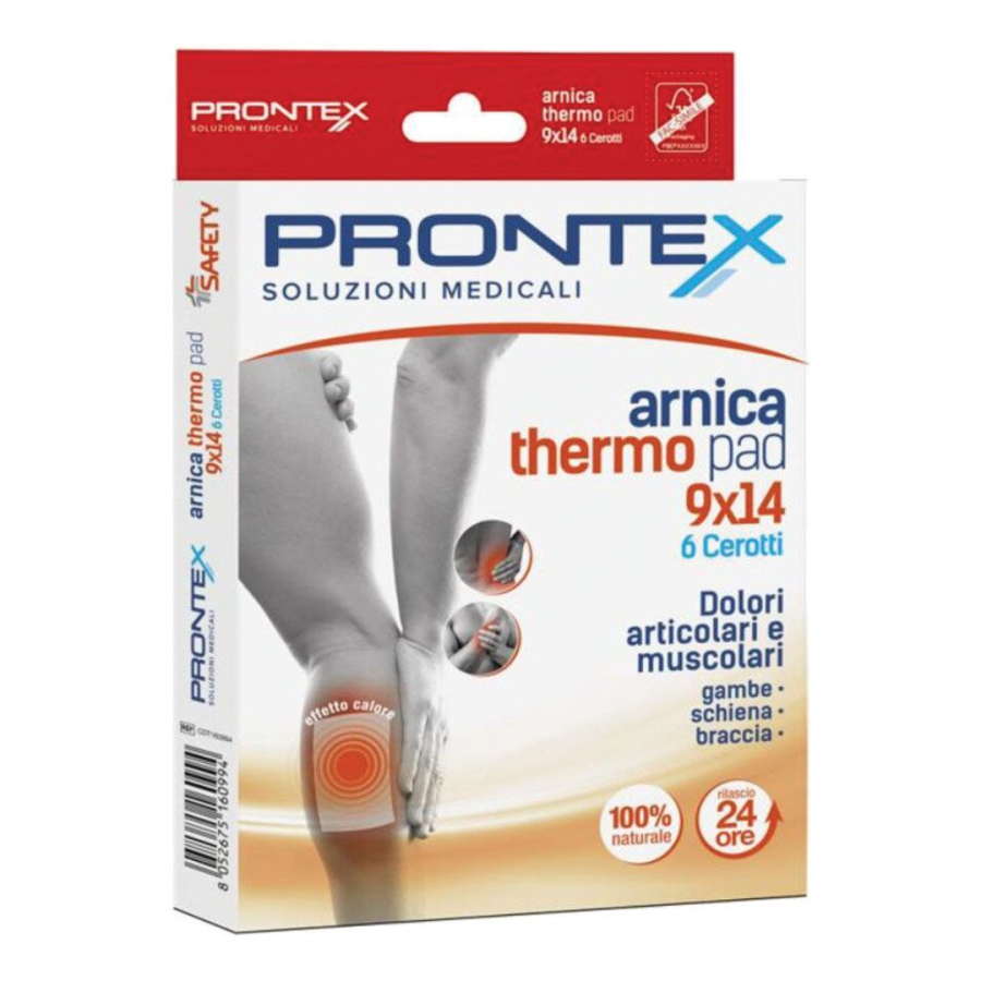 PRONTEX ARNICA THERMO PAD9X14 6CER