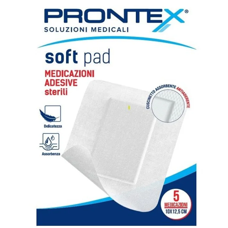 PRONTEX SOFT PAD MEDICAZIONE 10X12,5
